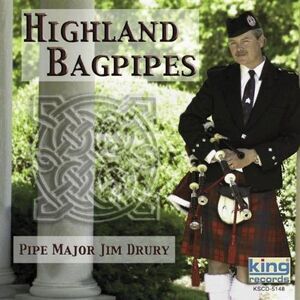 Highland Bagpipes - Pipe Major Jim Drury  CD